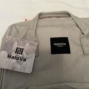Halo Original Gray Baby Diapers Backpack